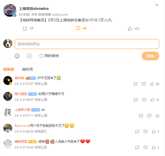 1018.1万人次!“沪千万”回来了!撤销、全面恢复,都在2月6日!开年用工热,六大关键词→